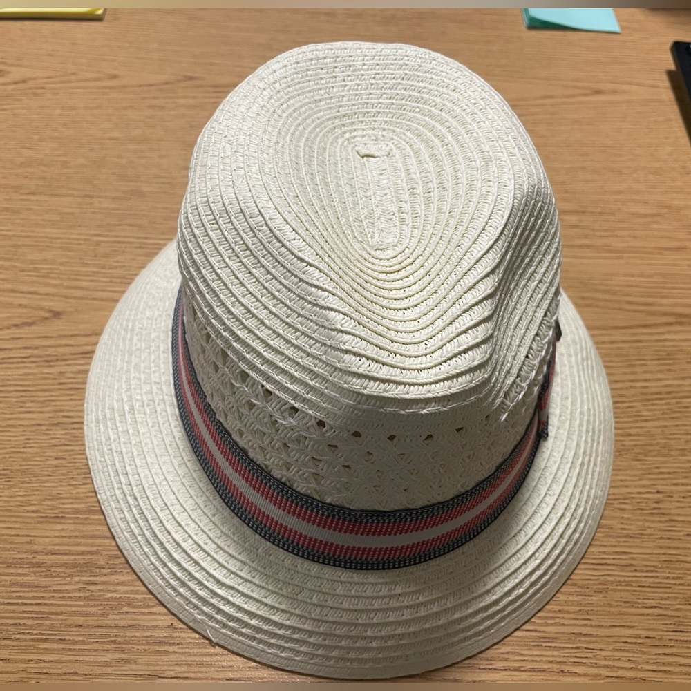White Fedora Hat